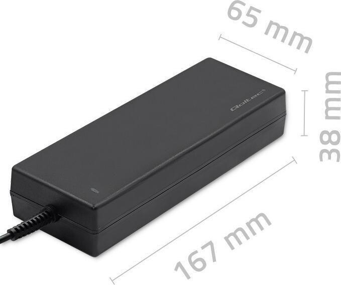 Immagine prodotto Qoltec 50798 Alimentatore da tavolo 120W 12V 10A Cavo di alimentazione 5,5x2,5 (120 W)