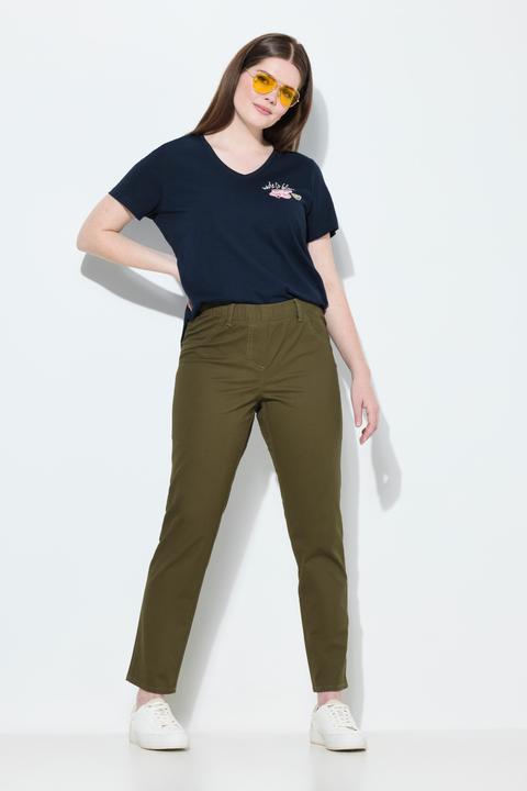 Produktbild Ulla Popken Jeggings, Elastikbund, schmales Bein (52)