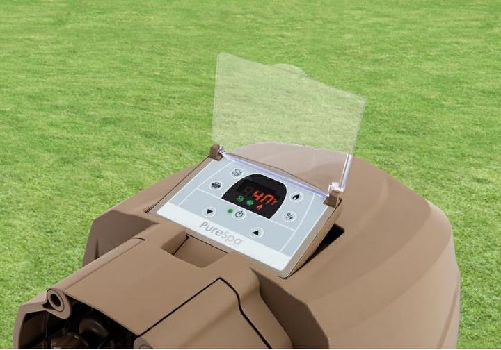 Actual product image Intex PureSpa Bubble Massage Aufblasbarer Whirlpool Ø196 x 71 cm - Sahara Tan
