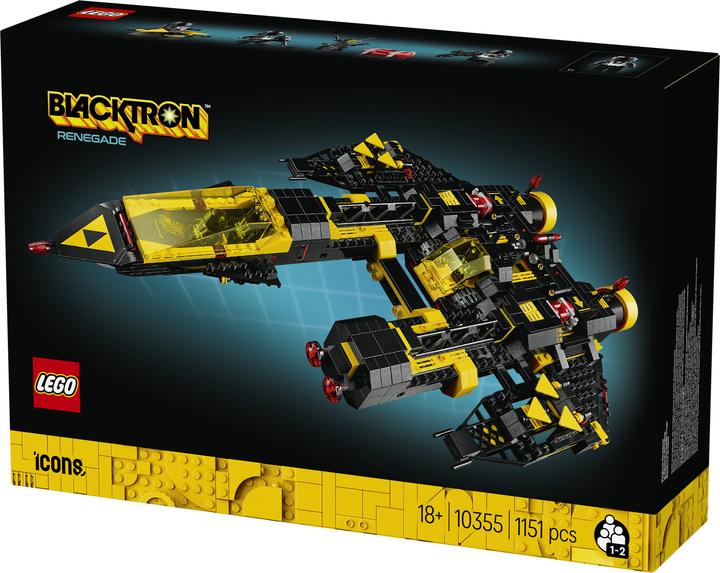 Actual product image LEGO Blacktron Renegade (10355, LEGO Icons, LEGO Rare sets)