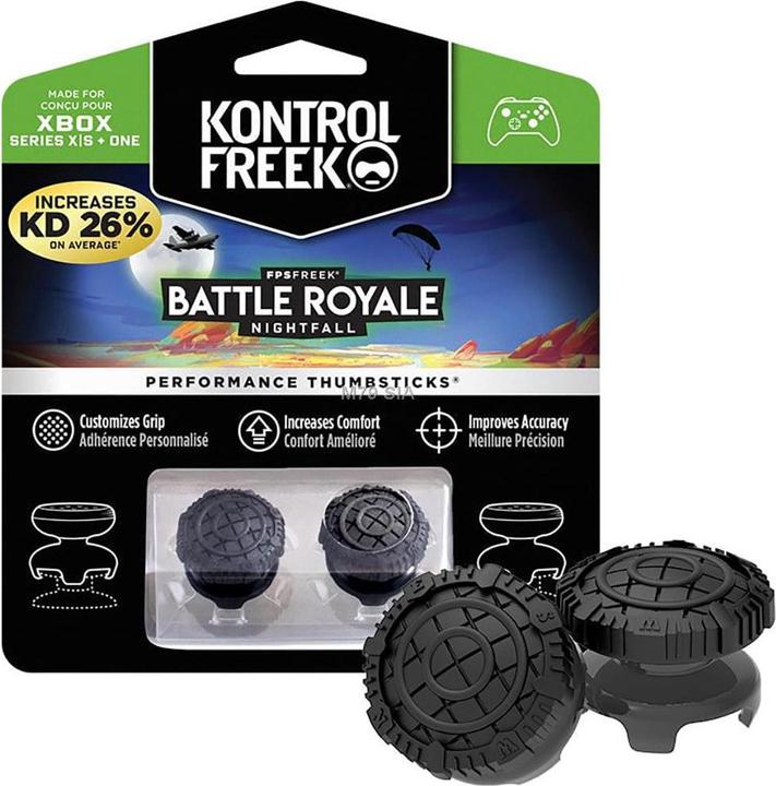 KontrolFreek FPS Freek Battle Royale Xbox One / Series X/S 2 gab. melna - Apvalks pogam (Xbox Series X)