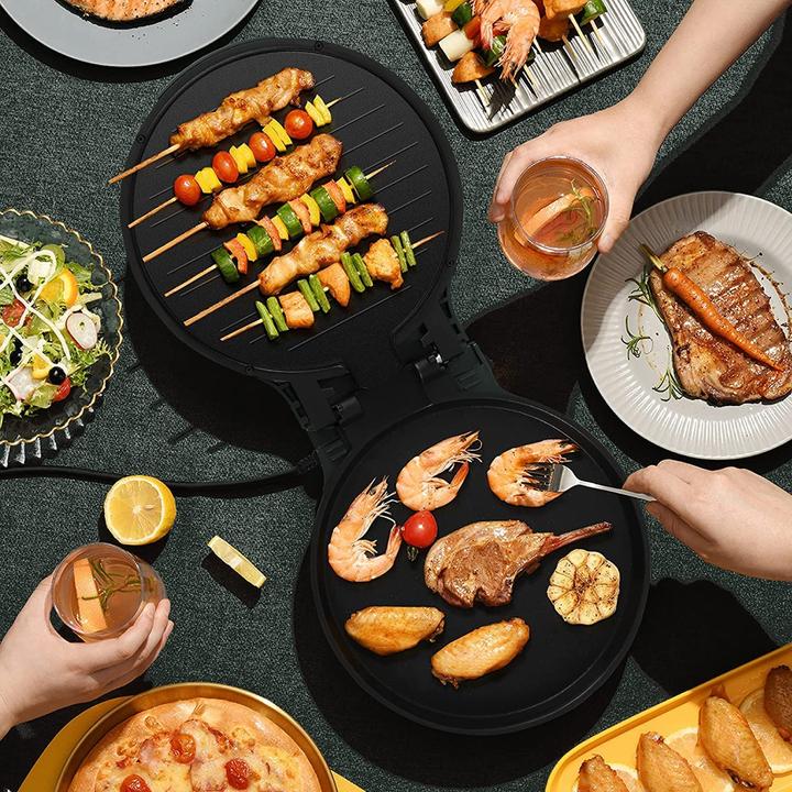 Actual product image Uten Double frying pan, BBQ Grill