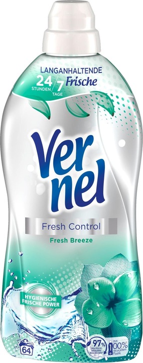 Produktbild Vernel Fresh Control Fresh Breeze (64 Waschgänge, Flüssig)