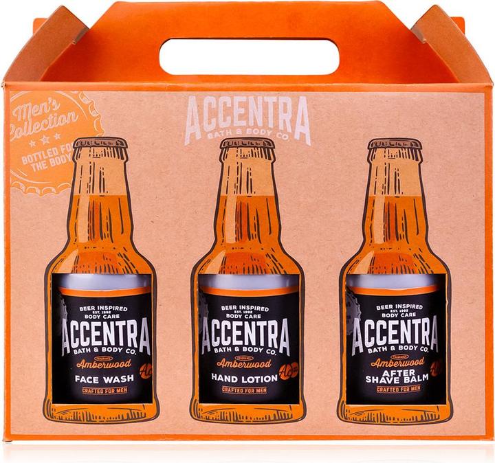 Actual product image Accentra Geschenkset Sixpack Bier MEN'S COLLECTION (Body care set)