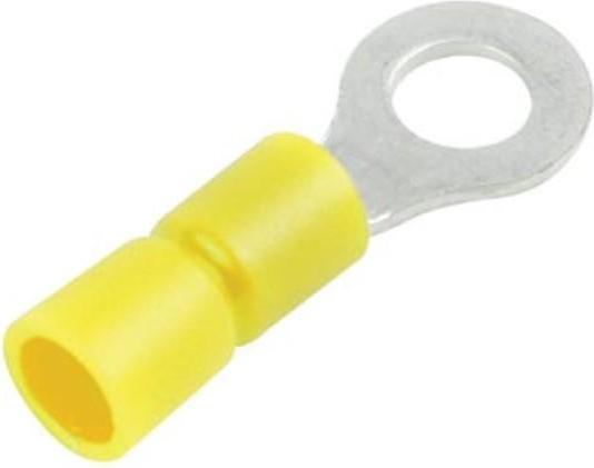 Actual product image Velleman Ring Terminal Yellow 4.3Mm
