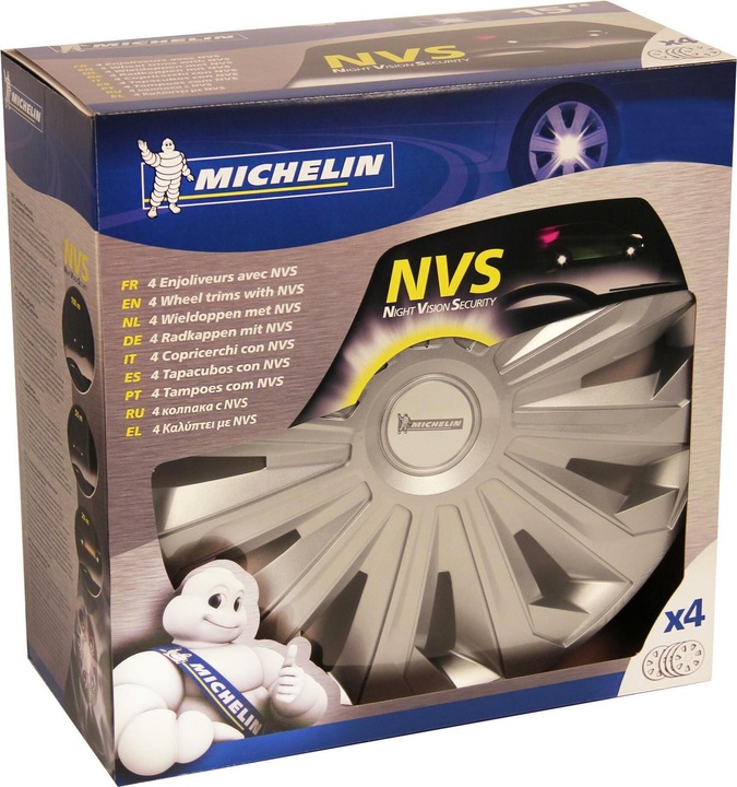 Image du produit Michelin Enjoliveur de roue NVS04 15 (4 pièce(s), 15")