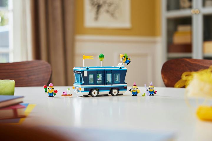Produktbild LEGO Minions und der Party Bus (75581, LEGO Minions)