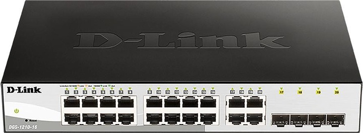 Produktbild D-Link Dgs-1210-16 (16 Ports)