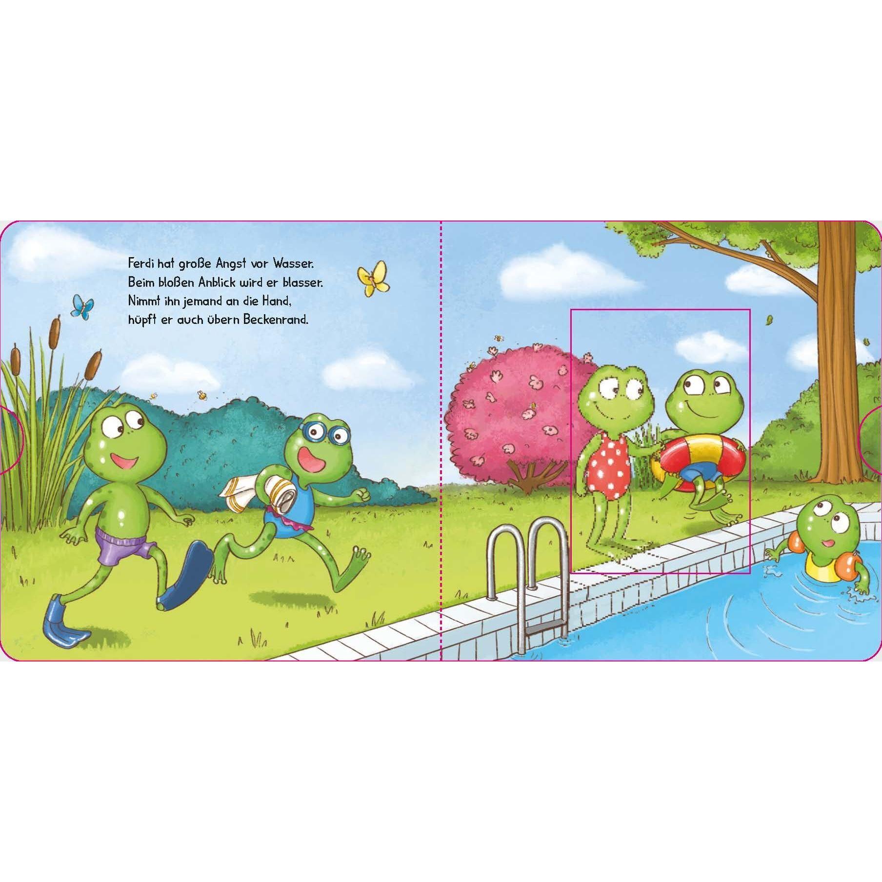 Thumbnail - Kleiner Angstfrosch, hab doch Mut!, Kinderbücher von Christine Kugler