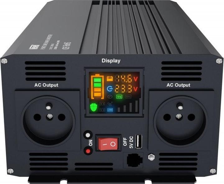 Produktbild Newell Voltage Converter w/ Pure Sine Wave - 12 V / 230 V 2000 W.