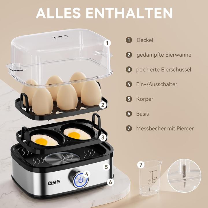 Image du produit Yashe Multifunktioneller Eierkocher