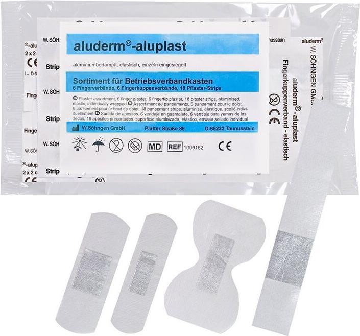 Actual product image Söhngen Finger bandage set aluderm-aluplast, small (30x)