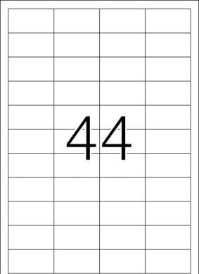 Actual product image HERMA Weatherproof labels A4