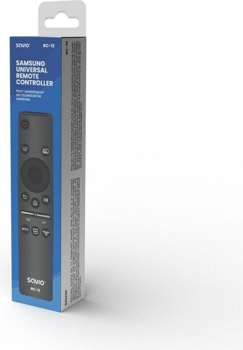 Image du produit Savio RC-12 Télécommande IR Wireless TV (Télécommande spécifique à l'appareil, Infrarouge)