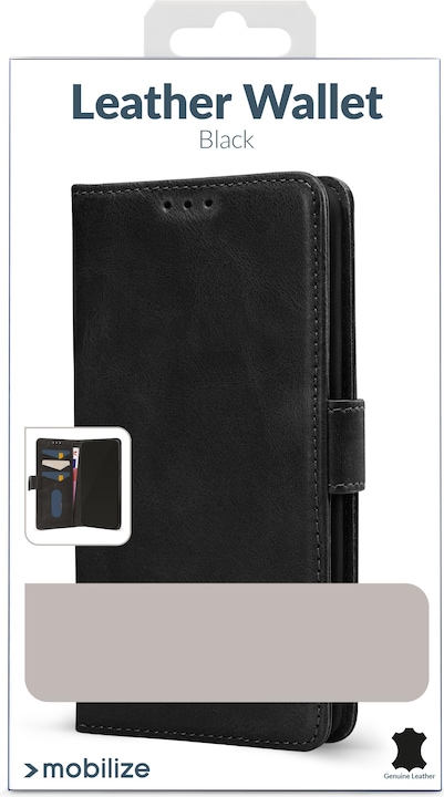 Produktbild Mobilize Portemonnaie aus Leder (Samsung Galaxy S24)