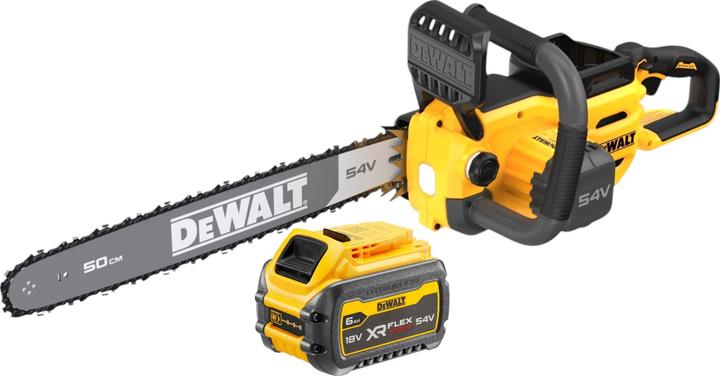 DeWalt Tronçonneuse sans fil DCMCS 575 N 54 V FlexVolt 50 cm Brushless + 1 batterie 6,0 Ah - sans (Tronçonneuse à batterie)