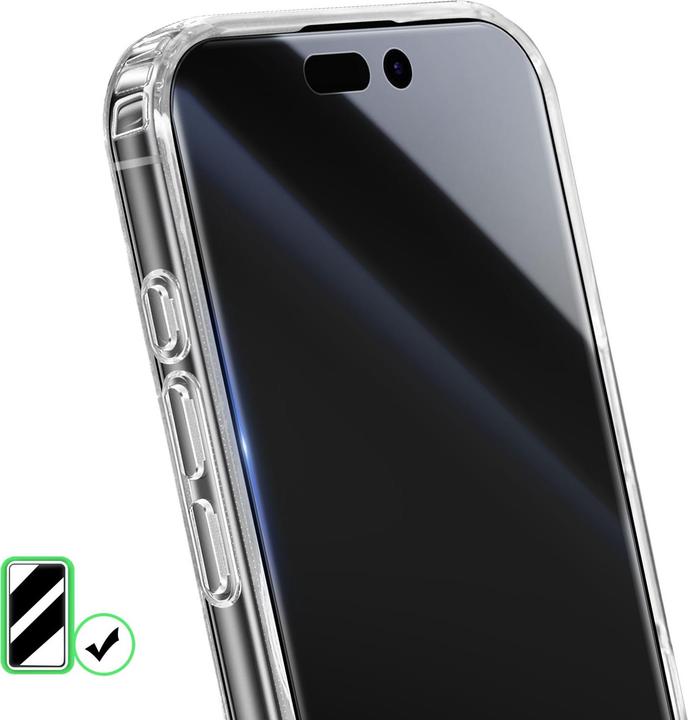 Productafbeelding 4smarts Second Glass Privacy, Apple, iPhone 17 Pro, Transparent, 1 Stück(e) (1 Pcs., Apple iPhone 17 Pro)