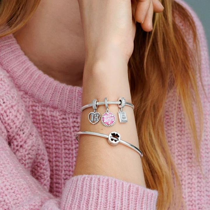 Immagine prodotto Pandora braccialetto (18 cm, Argento)