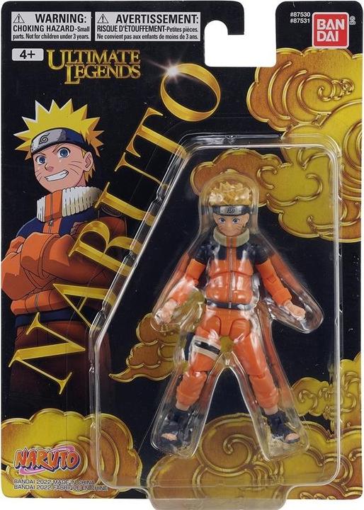 Actual product image Bandai Namco AF Anime Heroes Figure Naruto (Multipli di 12) 12cm