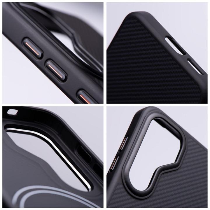 Produktbild Samsung Carbon Elite Mag Cover - S25 BLACK (Samsung Galaxy S25)
