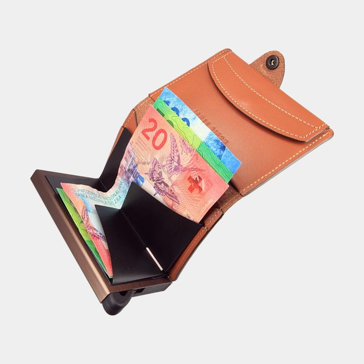 Actual product image James Dixon Botón One - Caramel - Coin pocket