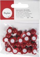Immagine prodotto Rayher Parti di legno: coccinelle, 1, 5 cm, miste, 2