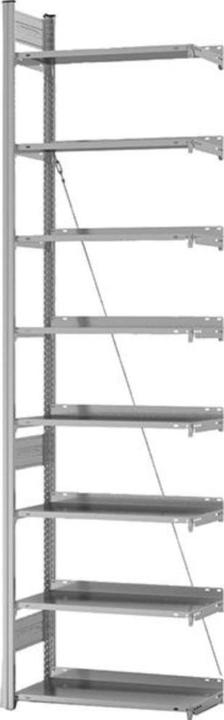 Actual product image Hofe File shelving, galvanized