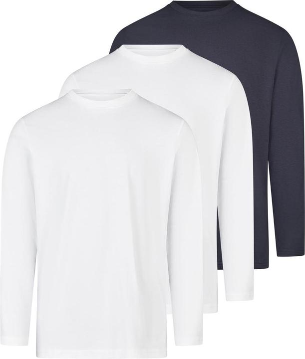 Actual product image Ragman 3er Pack Basic Langarmshirt (L)