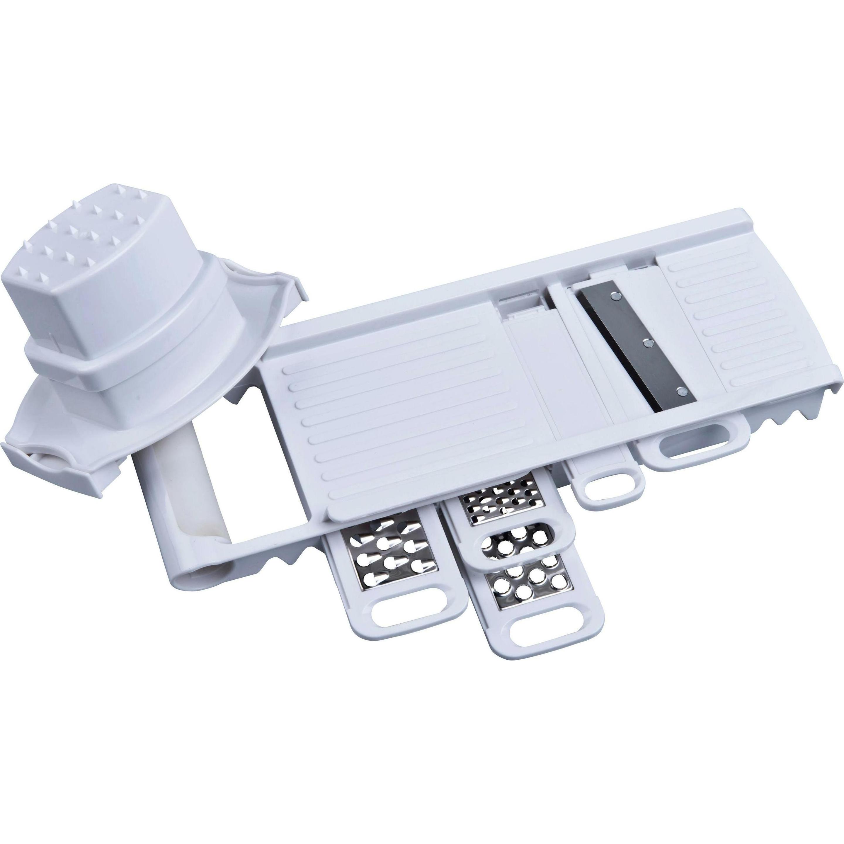 alpina Grattugia multipla 7 pezzi, Grattugia, Bianco