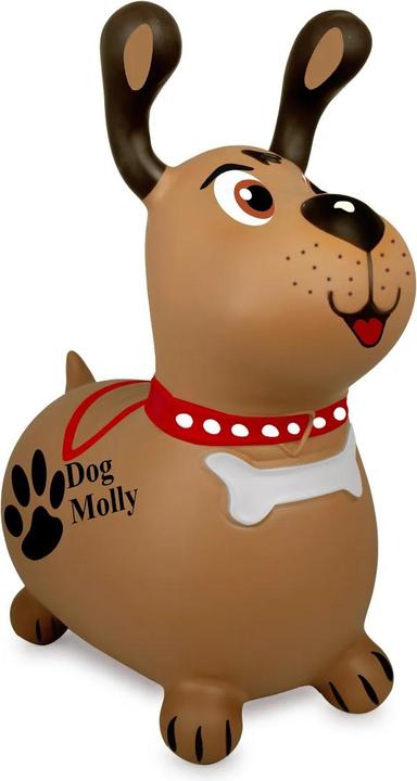 Immagine prodotto Braun Hüpftier Dog Molly mit Pumpe