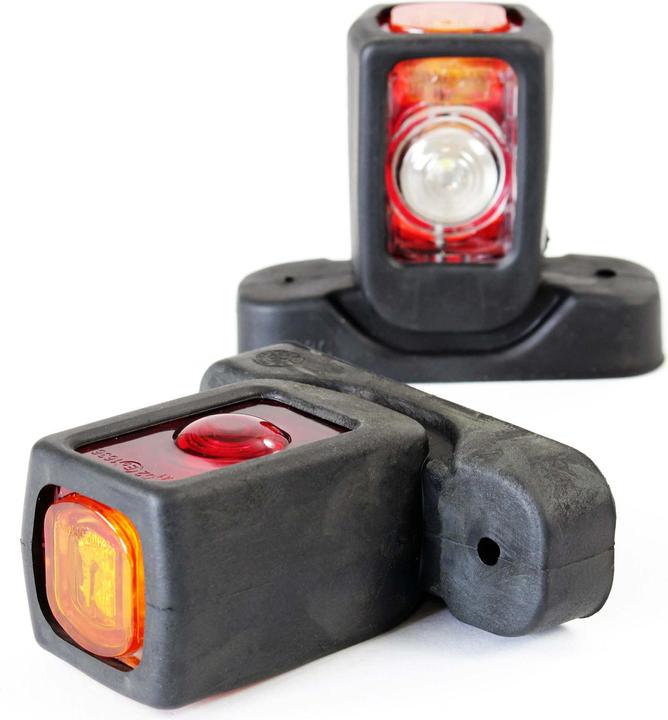 Immagine prodotto Wiltec 2x 4 LED luce marcatore 12V luce di posizione marcatore laterale