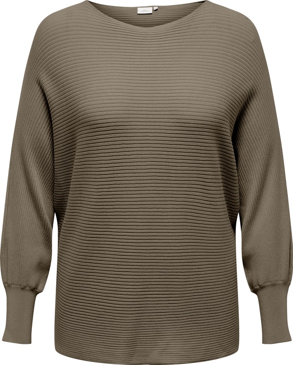 Immagine prodotto Only Maglia con scollo a barchetta Polsini a coste Pullover Maglione in maglia (S)