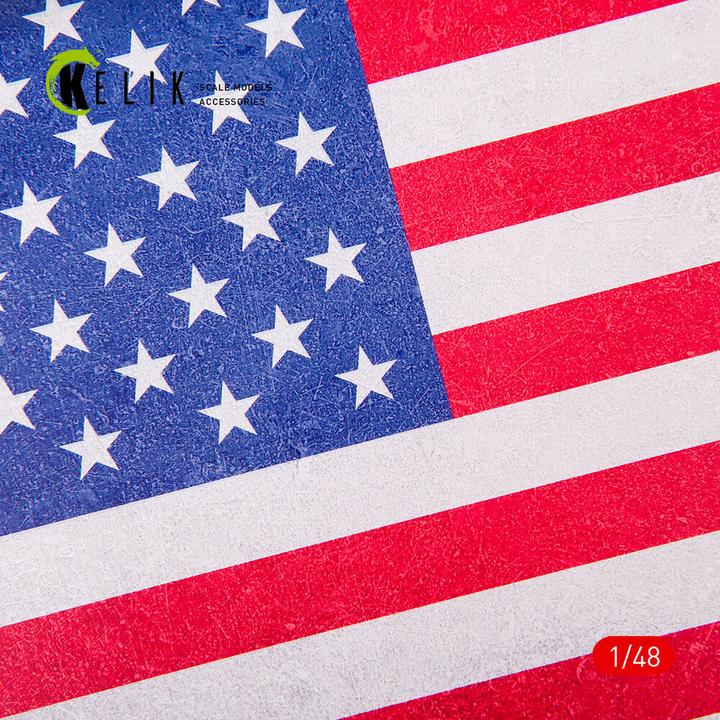 Immagine prodotto Kelik USA Flag - Acrylic 3 mm (410 x 270 mm) (410 g) (41 x 27 cm)