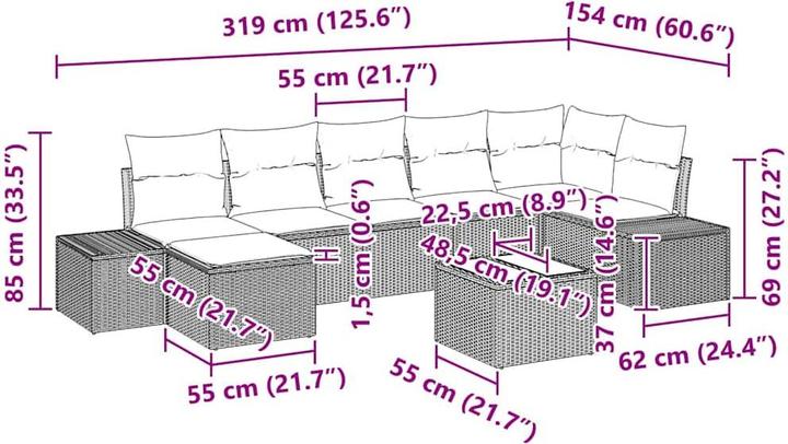Produktbild vidaXL Joanna
