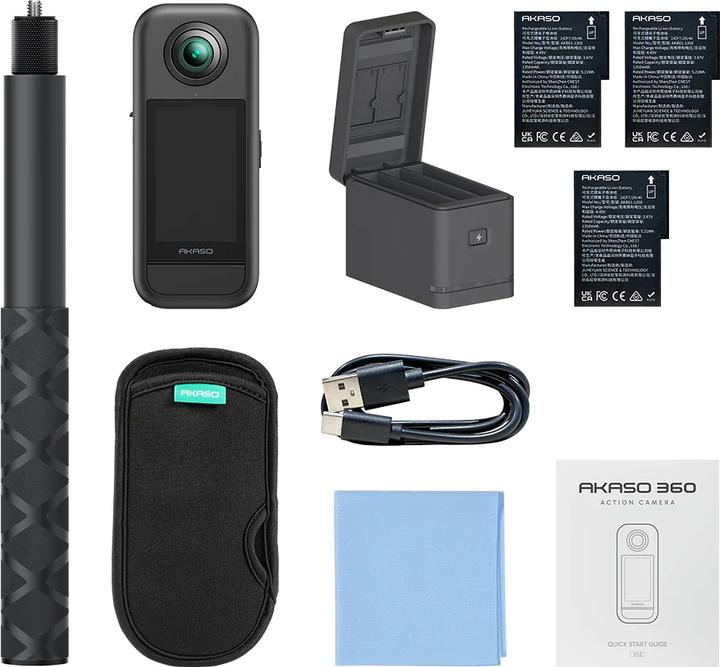 Immagine prodotto Akaso 360 creator bundle (Bluetooth, WiFi)