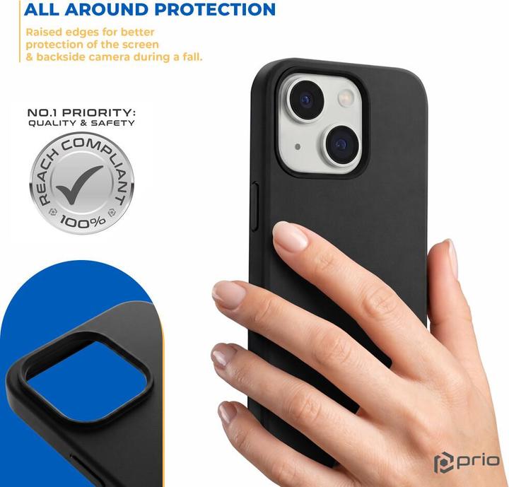 Actual product image prio Liquid Silicone Case for iPhone 14/13 (Apple iPhone 13, Apple iPhone 14)