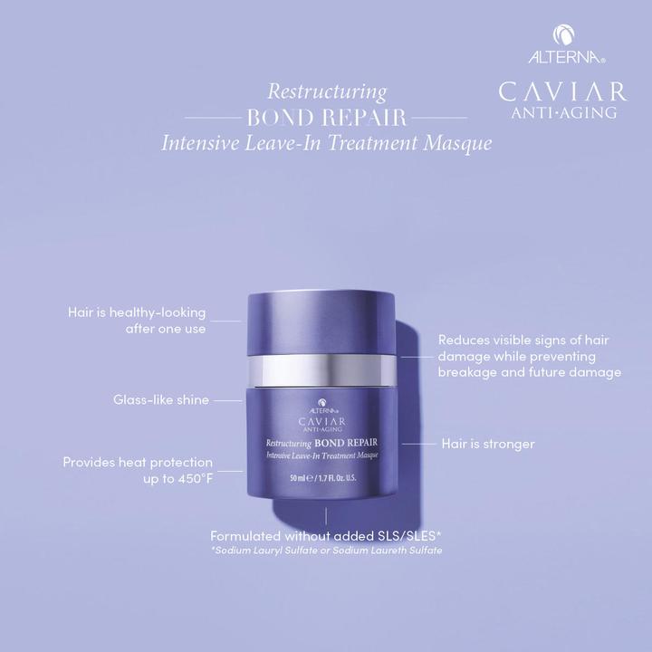 Image du produit Alterna Masque de traitement intensif sans rinçage au caviar (50 ml)