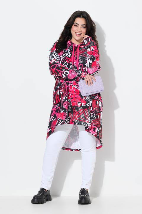 Actual product image Angel of Style Long-Hoodie, A-Linie, Sweater, Patchprint, Kapuze (50, 52)