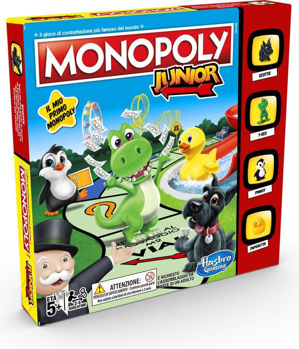 Immagine prodotto Monopoly Junior (Italiano, 2 - 4 Giocatori)