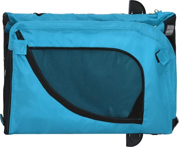 Produktbild VidaXL Fahrradanhänger Hunde Oxford-Gewebe & Eisen