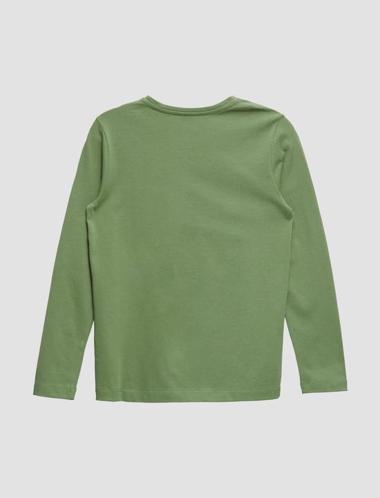 Immagine prodotto S.Oliver T-Shirt Langarmshirt mit gummiertem Frontprint (L)