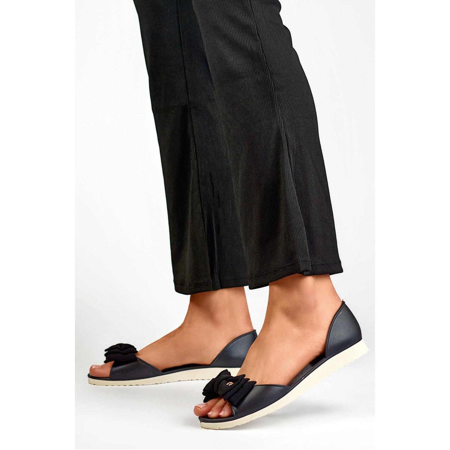 Primo, Damen, Ballerinas, Ballerina Schuhe model, Schwarz, (39)