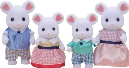 Produktbild Sylvanian Families Marshmallow Mouse Family