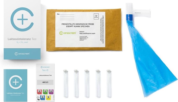Actual product image Cerascreen Self-test lactose intolerance 1 piece (1 x)