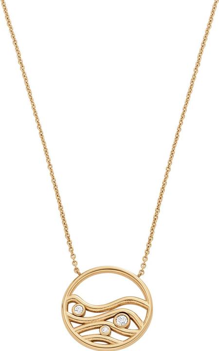 Actual product image Skagen Kariana Waves Necklace (Stainless steel, 45 cm)