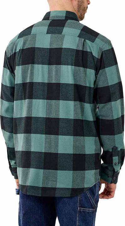 Productafbeelding Carhartt Midgewicht molton L/S geruit overhemd (S)