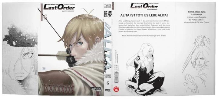 Actual product image Battle Angel Alita - Last Order - Perfect Edition 6 (German, Yukito Kishiro, 2019)