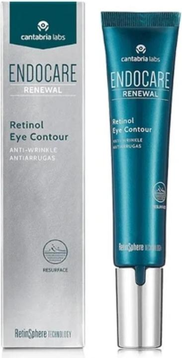 Actual product image Cantabria Labs Endocare Renewal Retinol Eye Contour Treatment Intensive Regenerating and Restructuring 15ml (Eye care gel, 15 ml, Day)
