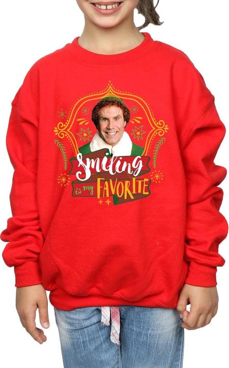 Produktbild Elf Buddy Smiling Sweatshirt Mädchen (116)