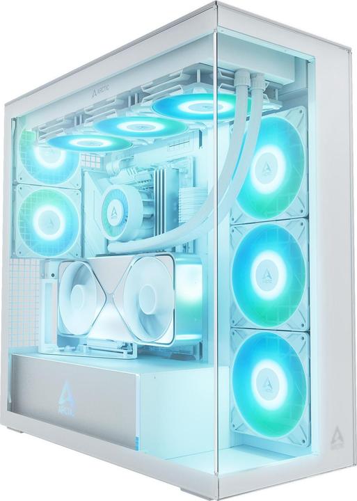 Image du produit Arctic Geh Xtender White avec support vertical pour GPU